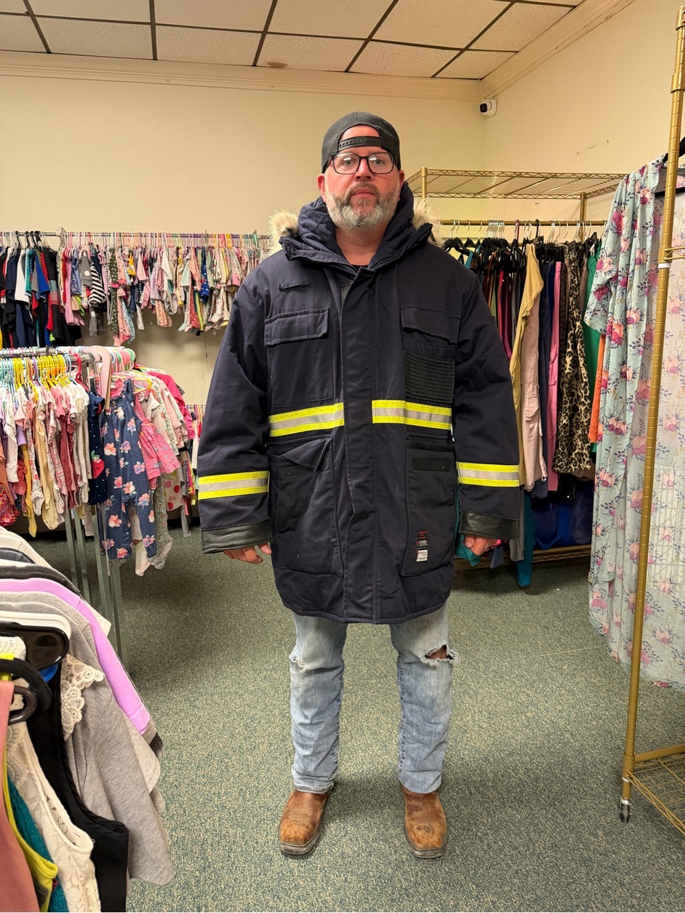 FR ACTIONWEST COAT Size Large